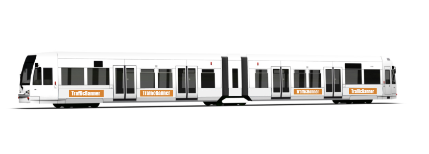 Traffic Banner Straßenbahn